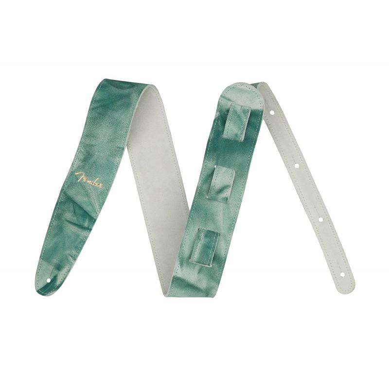 Гитарный ремень FENDER STRAP TIE DYE LEATHER SAGE GREEN